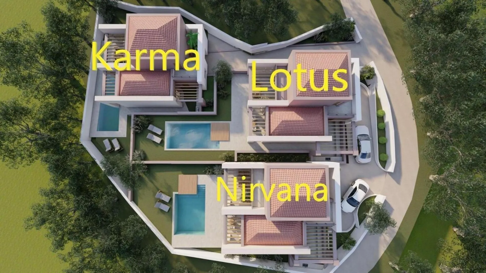 Antipata  Karma - Unalome Villas